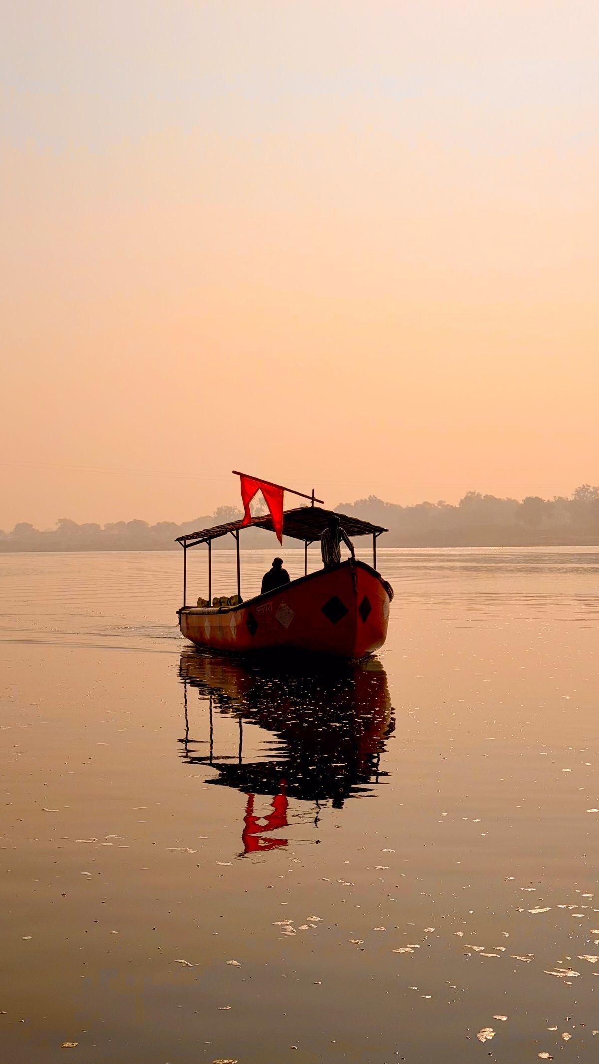 Narmada river boat rides and evening aarti near Garudeshwar
